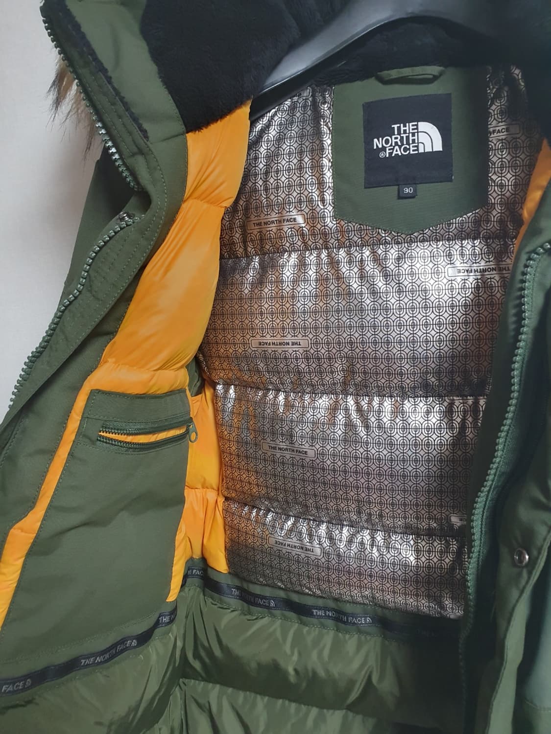 택포 노스페이스 패딩 클라우스 구스다운파카 90 상품이미지6