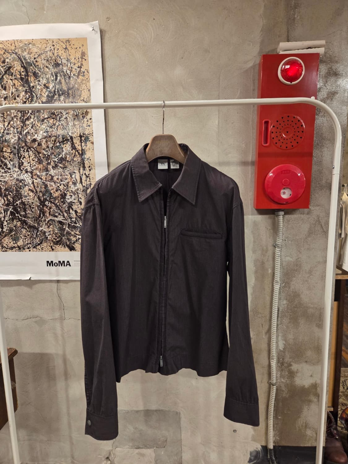 90'S 아르마니 익스체인지 블루종 상품이미지1