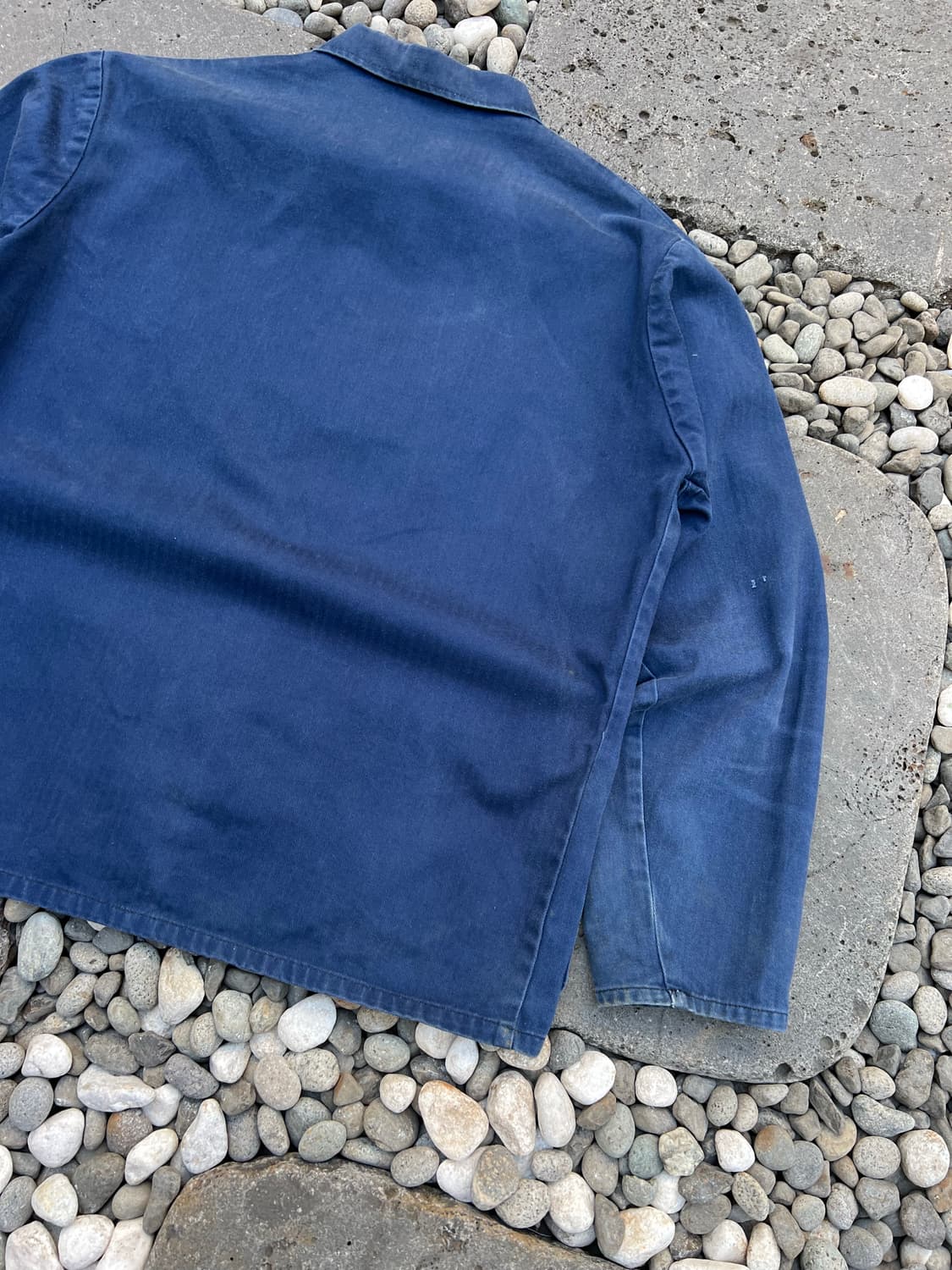 HARD FADED OLD VINTAGE HBT 헤링본트윌 프렌치워크자켓 상품이미지9