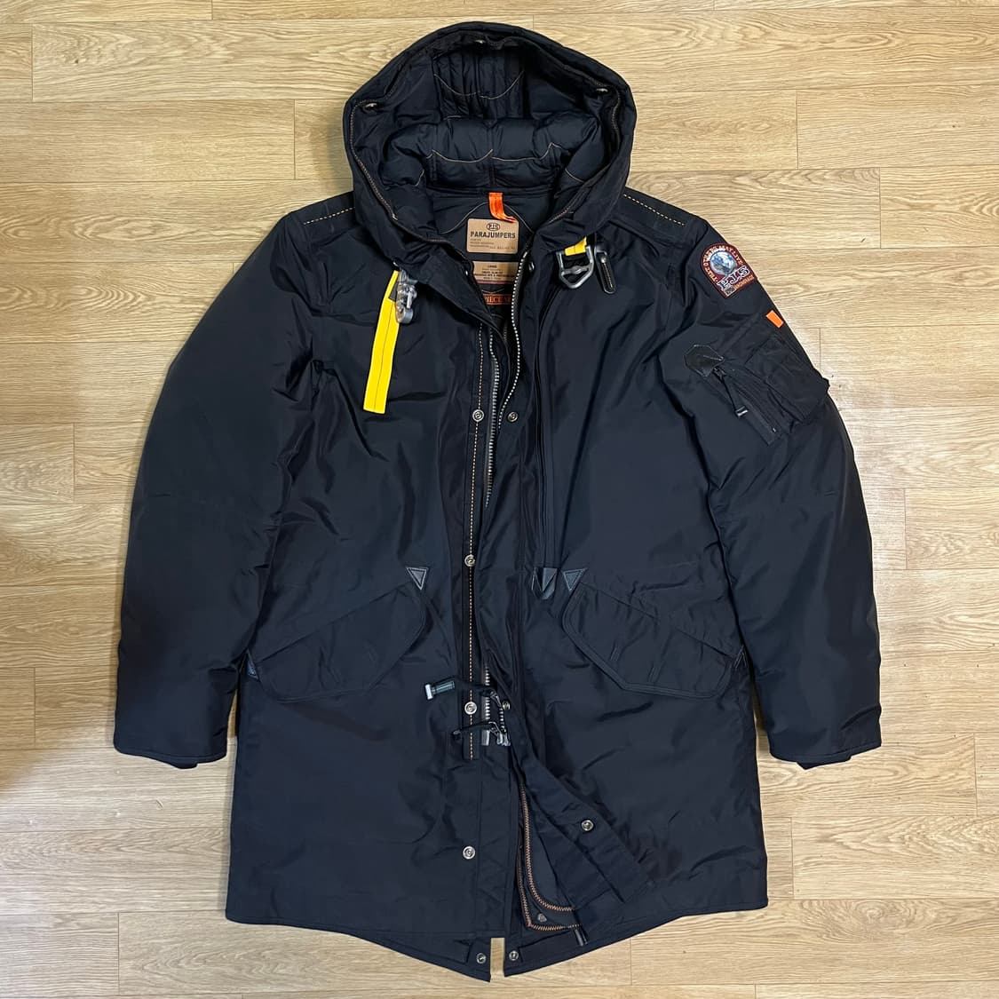 새 상품급) 파라점퍼스 탱크 다운 야상 패딩 마스터피스 오버핏L (정품) 상품이미지1