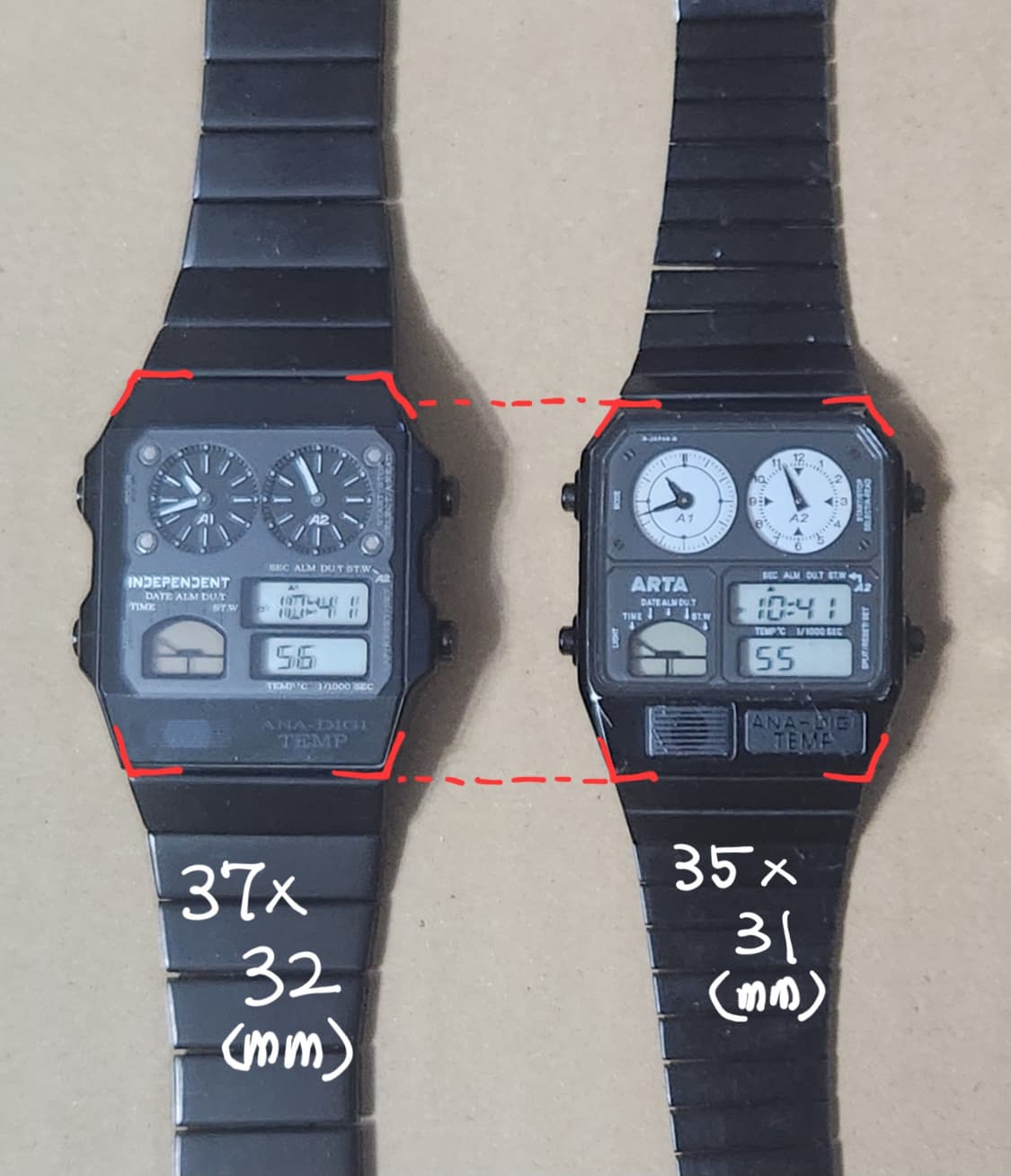 CITIZEN INDEPENDENT ANA-DIGI TEMP 아나디지템프 상품이미지8