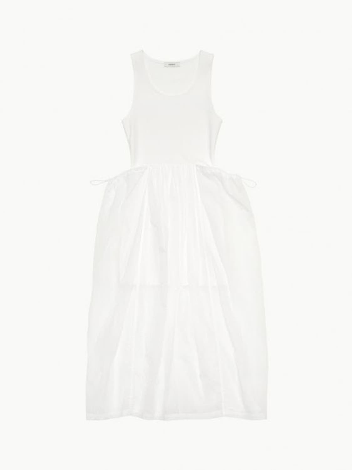 아모멘토 시어 저지 원피스 상품이미지1