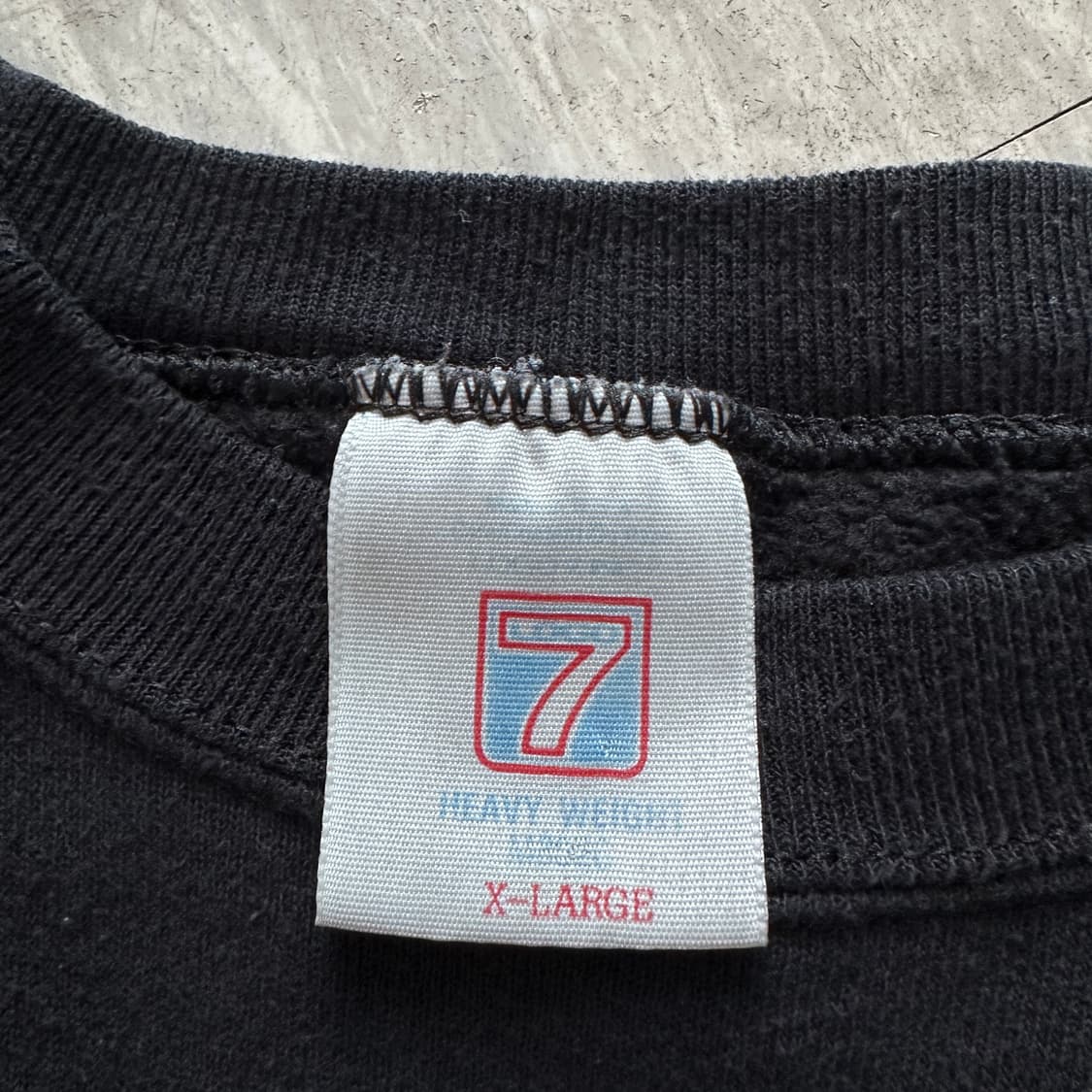 90s Logo7 캐롤라이나 팬서스 맨투맨 (XL) MADE IN USA 상품이미지3