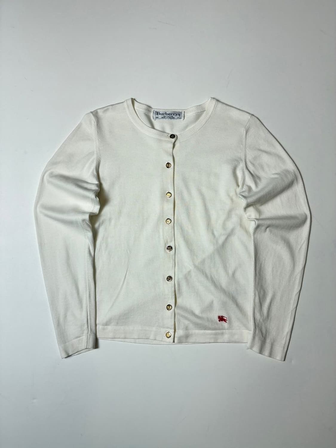 버버리 90's 금장 니트 가디건 PN8648 상품이미지1