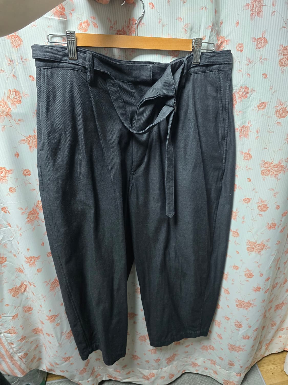 blurhms Drill Chambray Belted Trousers 3 상품이미지1