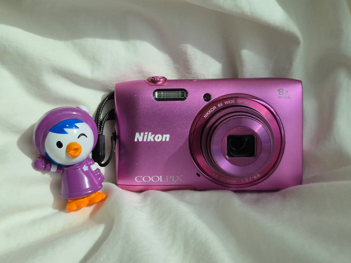 윈터 픽🌸 Nikon COOLPIX S3600 핫핑크💗 상품이미지1