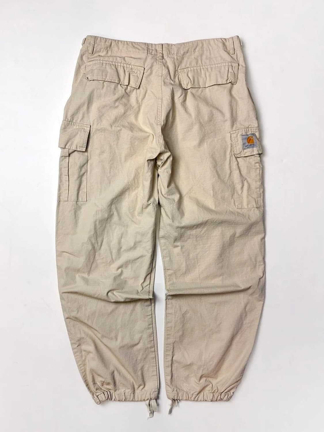 칼하트 윕 베이지 립스탑 카고 와이드 팬츠 PN5575    상품이미지5