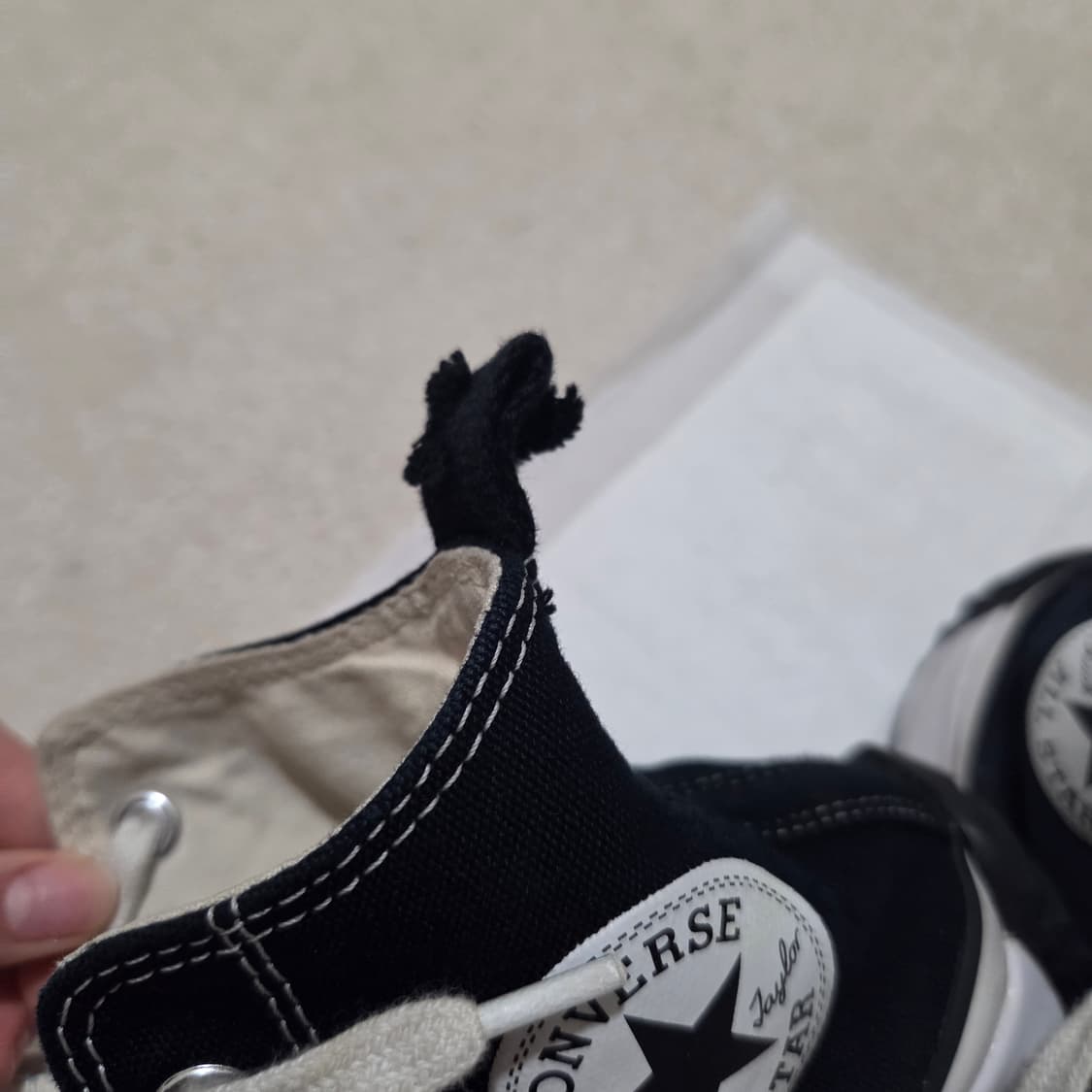 컨버스 런스타 하이크 블랙 240 상품이미지5