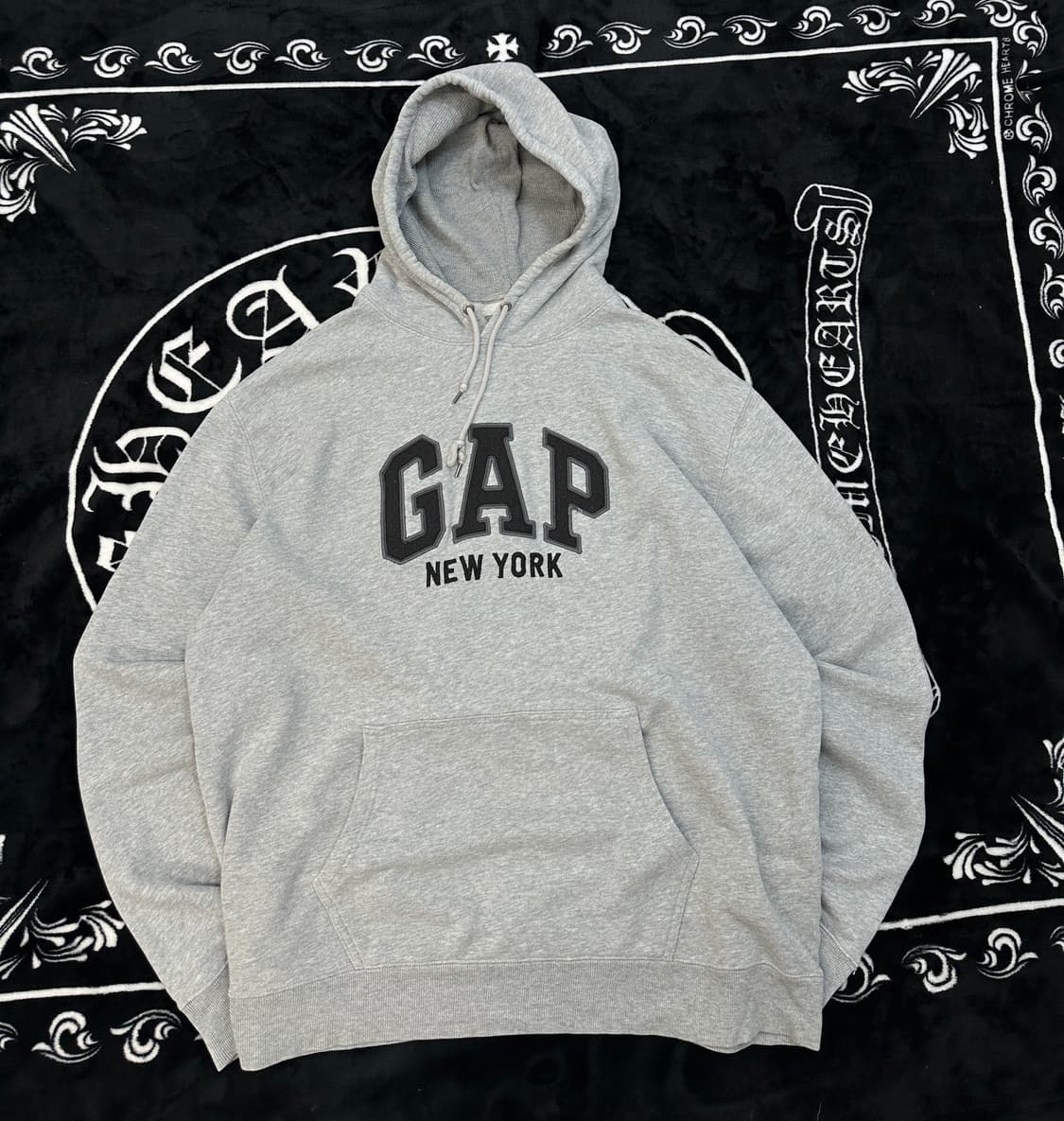 Vintage GAP  뉴욕 스펠로고 후디 xl 상품이미지2