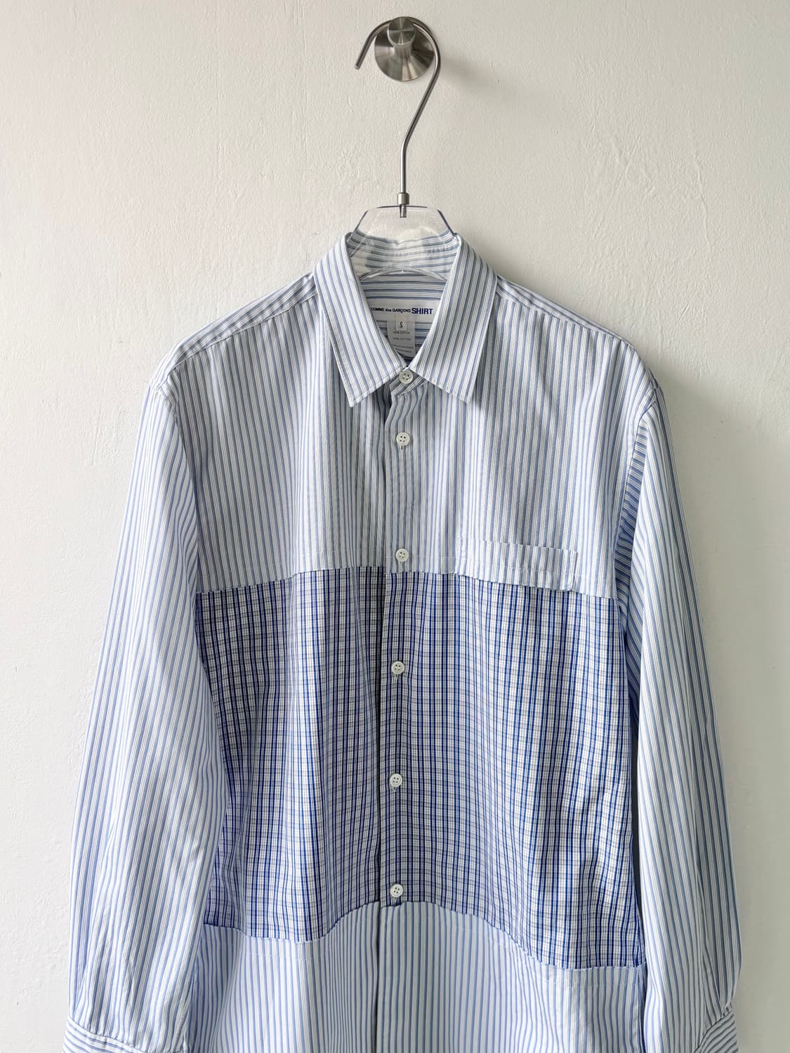 꼼데가르송 셔츠 멀티 패브릭 셔츠 상품이미지2