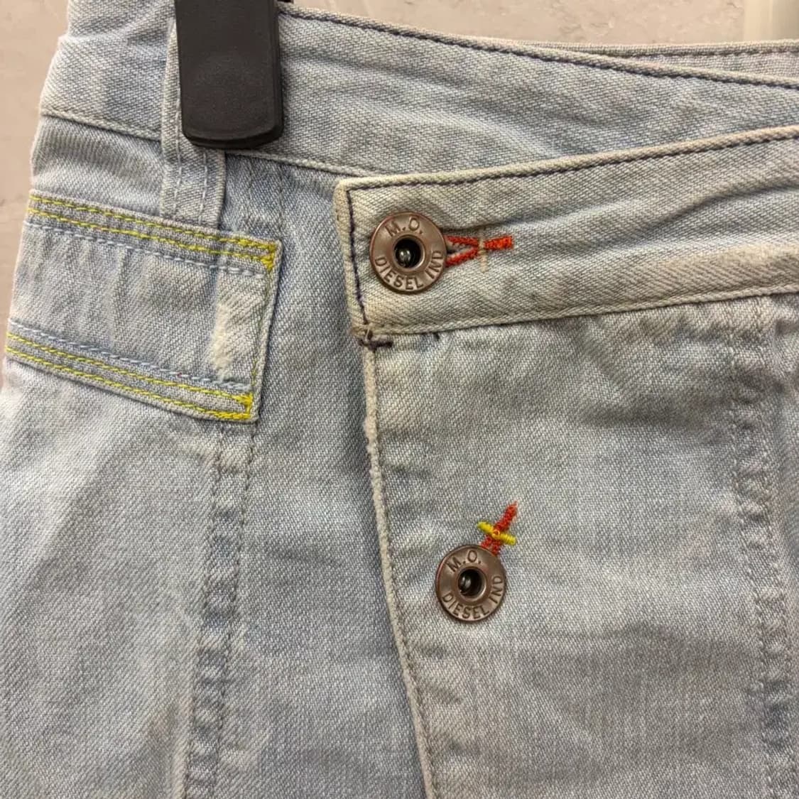 Diesel lowrise denim mini skirt 25 상품이미지3