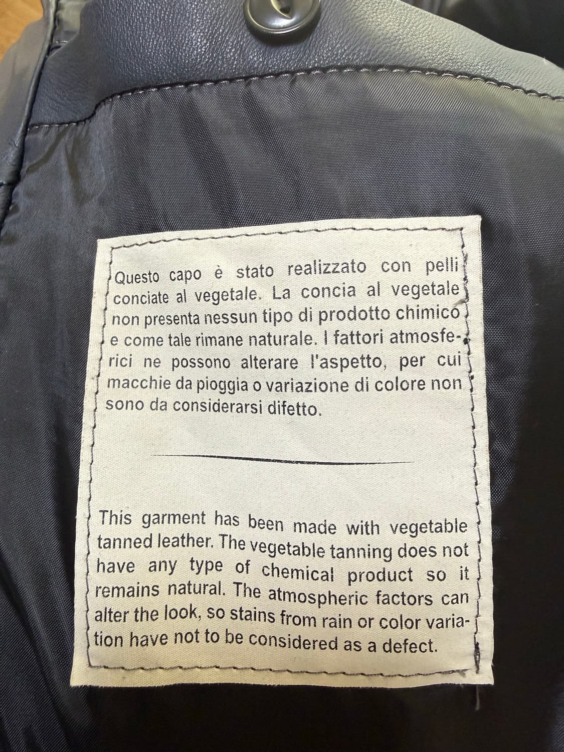 조르지오 브라토 가죽패딩(54) 상품이미지7