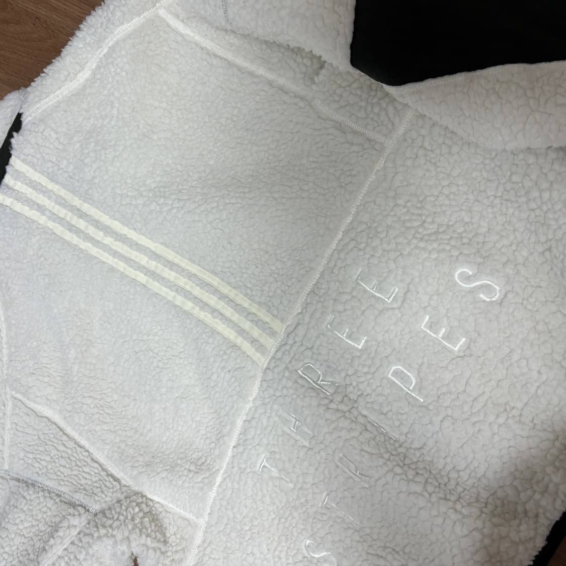 아디다스 아디 빈티지 뽀글이 후리스 플리스 점퍼 자켓 상품이미지3