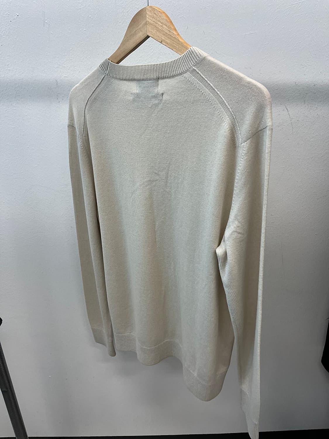 105) 타임 아이보리 캐시미어100% 니트  상품이미지5