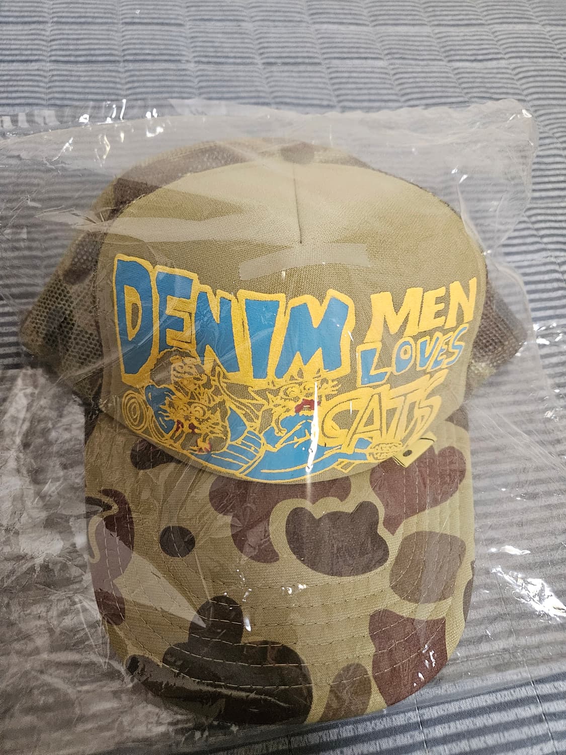 캐피탈 카모 트러커 캡 상품이미지1