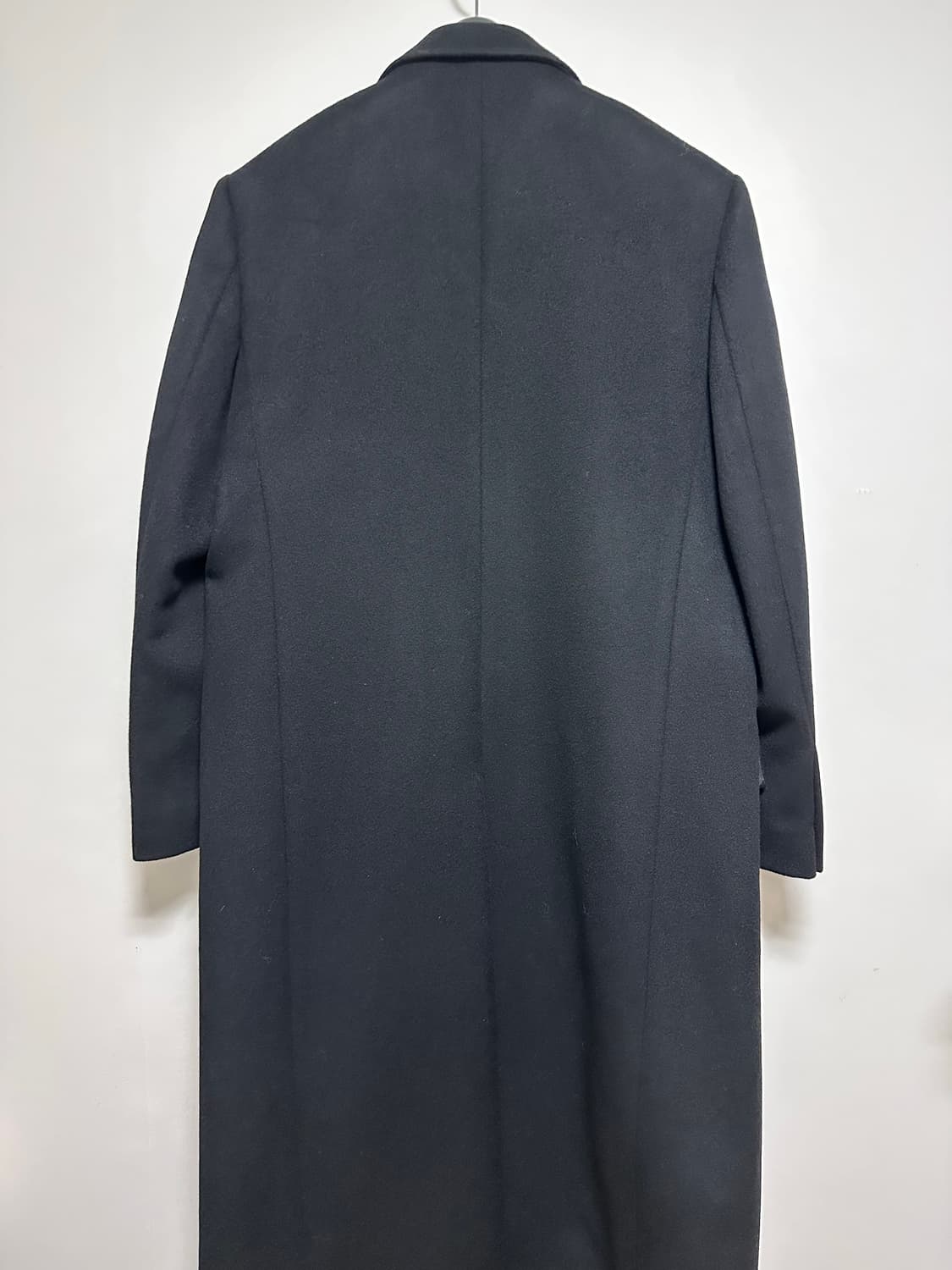 던스트 유니섹스 투웨이 캐시미어 코트 블랙 S 상품이미지8