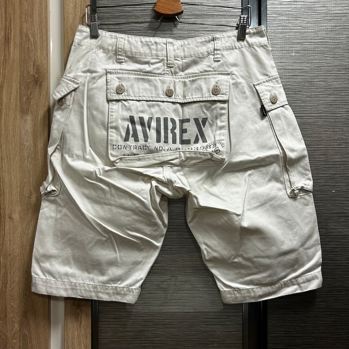 아비렉스 화이트 몽키팬츠 32 상품이미지2