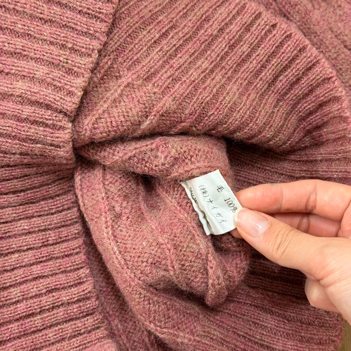 폴로 울100 니트  상품이미지4