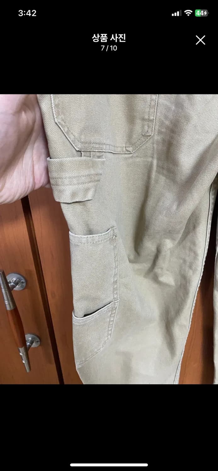 [WALLACE] 월레스앤번즈 덕 캔버스 워크팬츠 32사이즈 상품이미지7