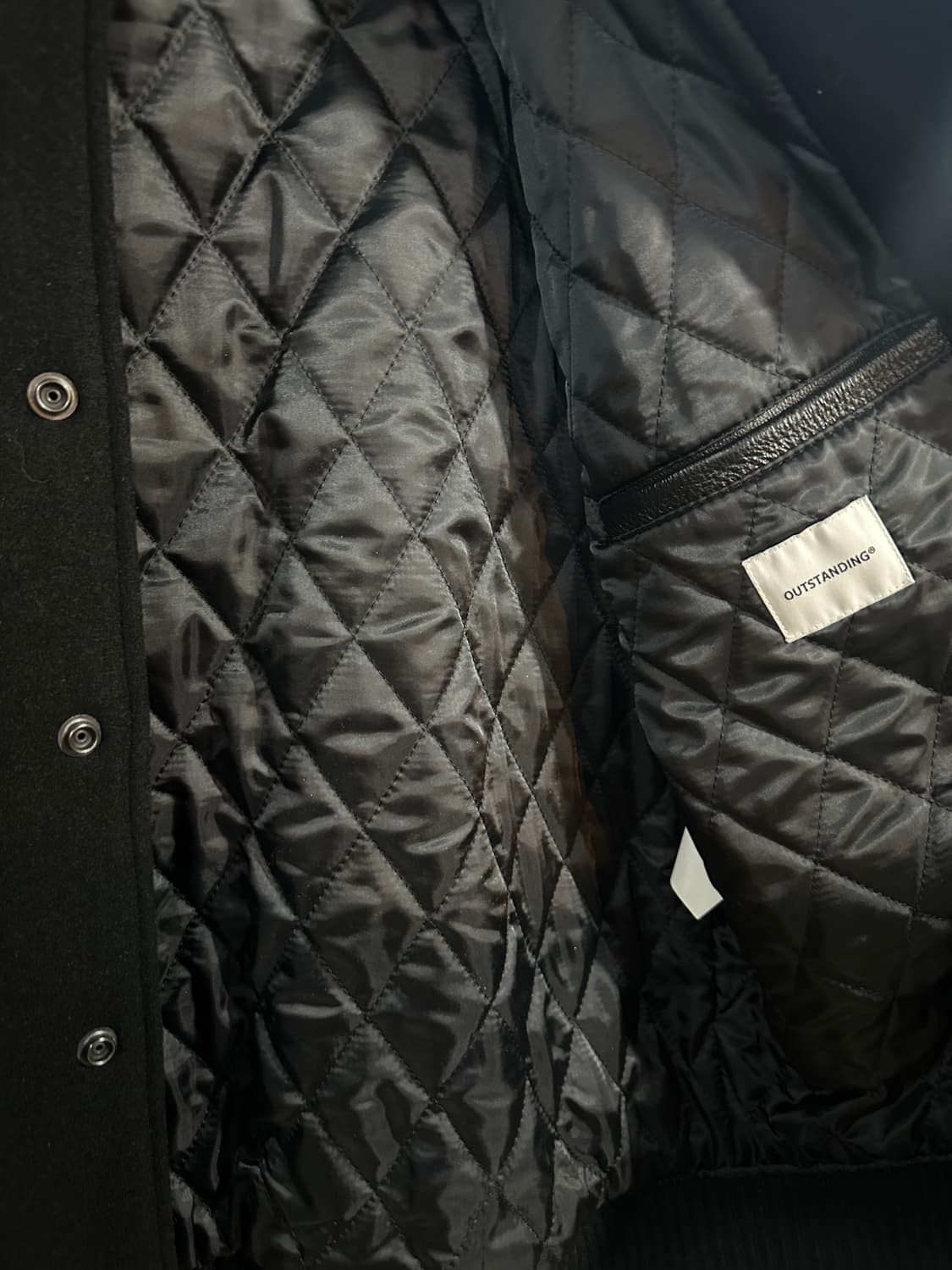 아웃스탠딩 울 스컬바시티자켓 L 상품이미지3