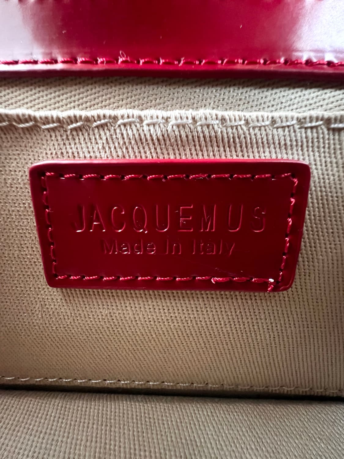 자크뮈스 르 치키토 모옌 토트백 (레드) 상품이미지4