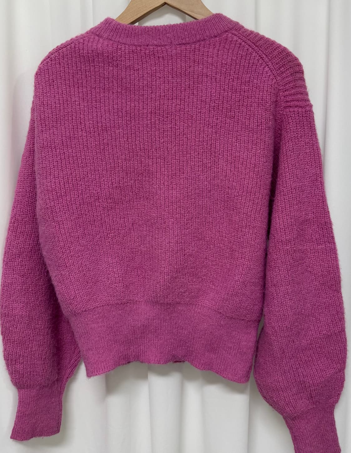 GU 핑크색 니트스웨터 상품이미지8