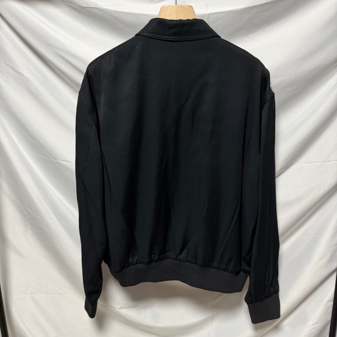 [S+급/52] 셀린느 트리옹프 비스코스 트윌 블루종 자켓 상품이미지4