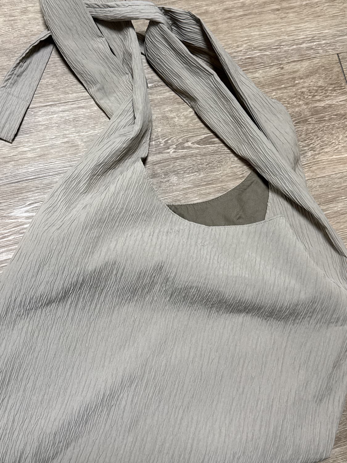 llud 크링클백 베이지 상품이미지1