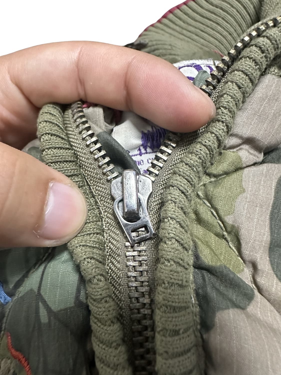 아비렉스 jp 카모플라주 퀄팅 자켓 상품이미지8