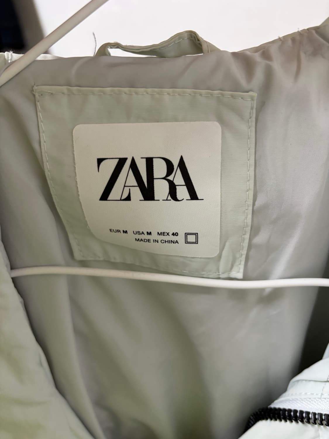 zara 나일론 윈드브레이크 상품이미지4