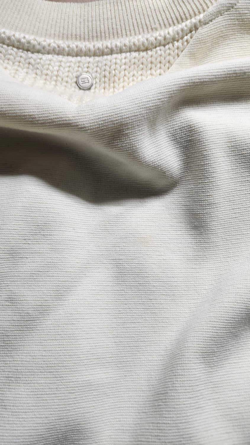 시스템옴므 크림 니트 100 상품이미지5