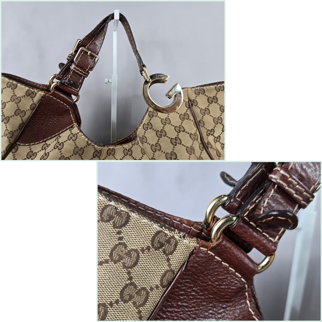 GUCCI 구찌 자카드 인터로킹 숄더백 가방 정품 상품이미지4