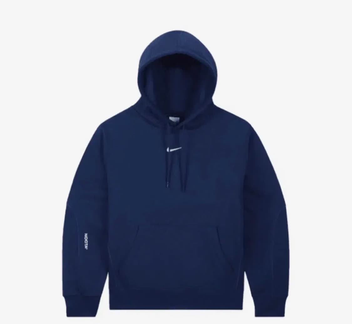 M) 녹타 x 카디널 스탁 에센셜 후드 네이비 - 아시아 상품이미지1