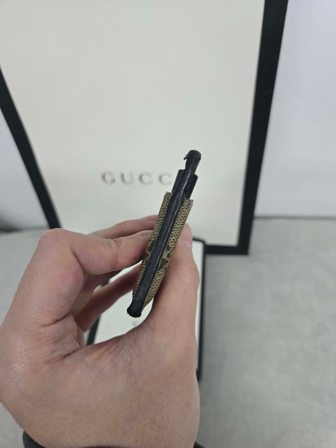 [보증서 정품] 구찌 타이거 카드지갑 상품이미지1