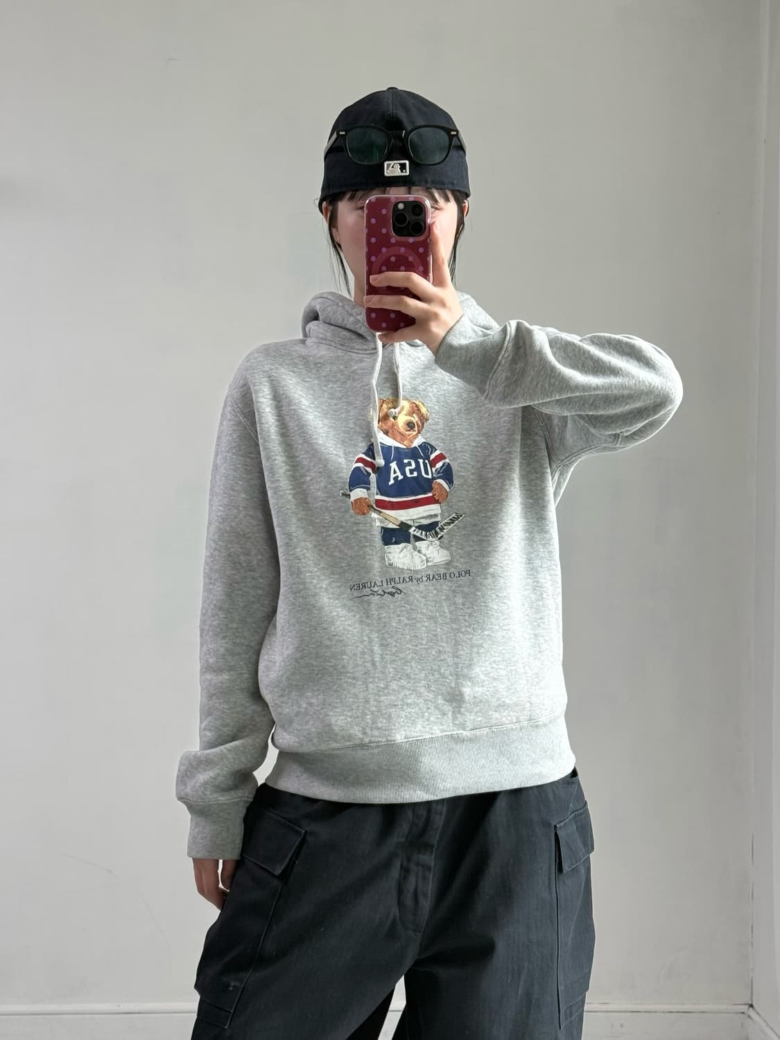 폴로 USA 베어 후드티 상품이미지5