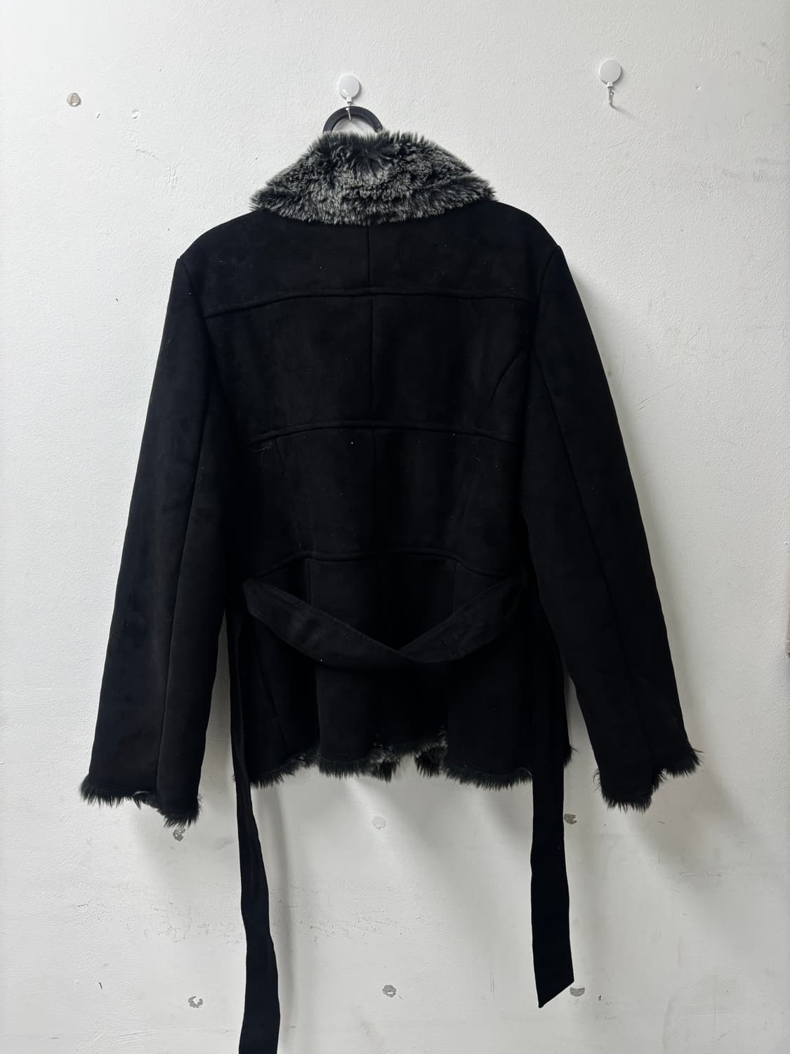 [DEUX]VKEI mood Grey Fur Trimming Jacket 상품이미지10