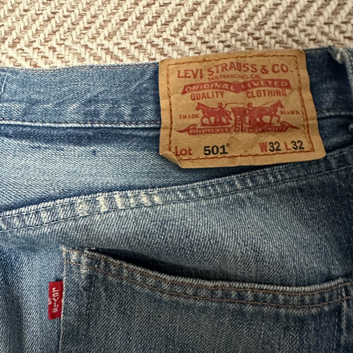 LEVI'S 501 1966 special edition jeans 상품이미지3