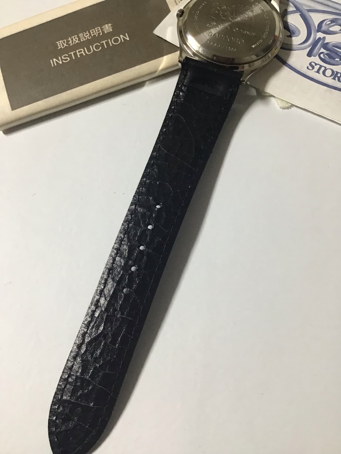 (빈티지) 일본삿포로디즈니 스토어 한정 손목시계 상품이미지5