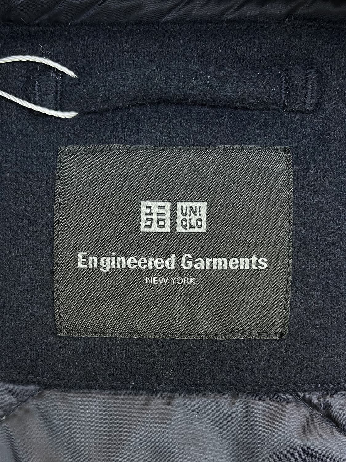 유니클로 x 엔지니어드가먼츠 퍼프테크 숏 블루종 자켓 상품이미지8