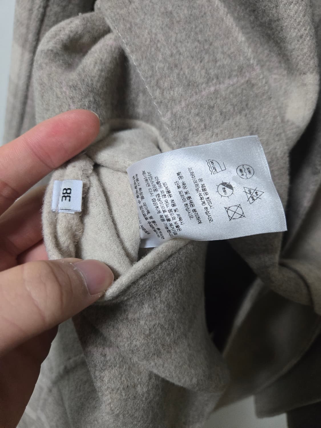 뮤제 리버시블 캐시미어 혼방 코트 상품이미지9