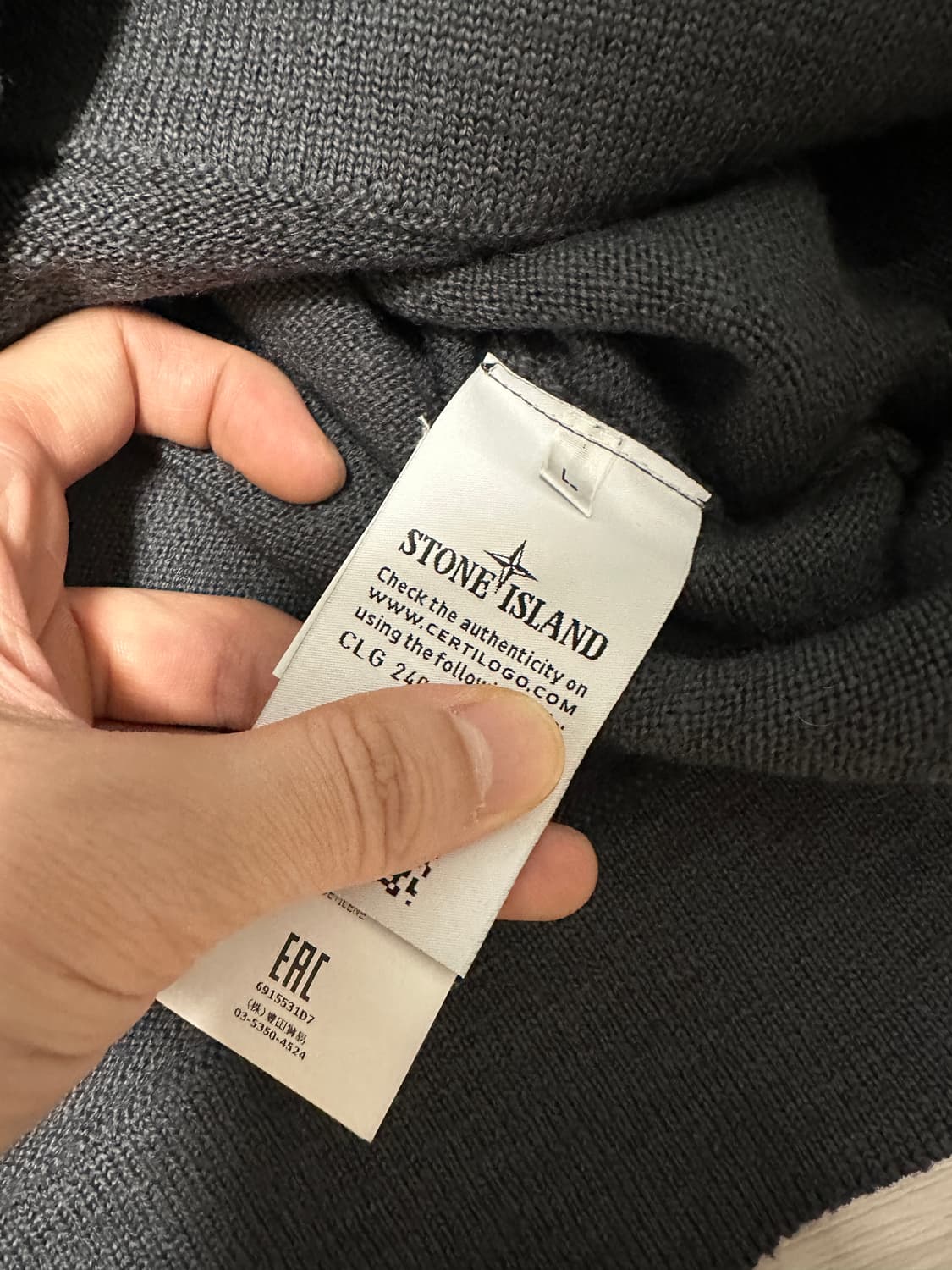 스톤아일랜드 니트 L 상품이미지3