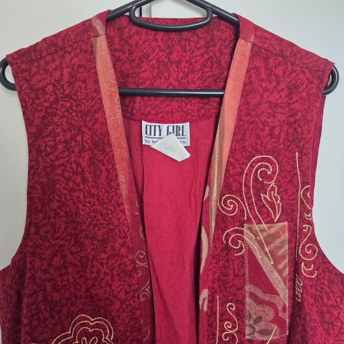 8-90s 미국제 빈티지 베스트 조끼 M 상품이미지2