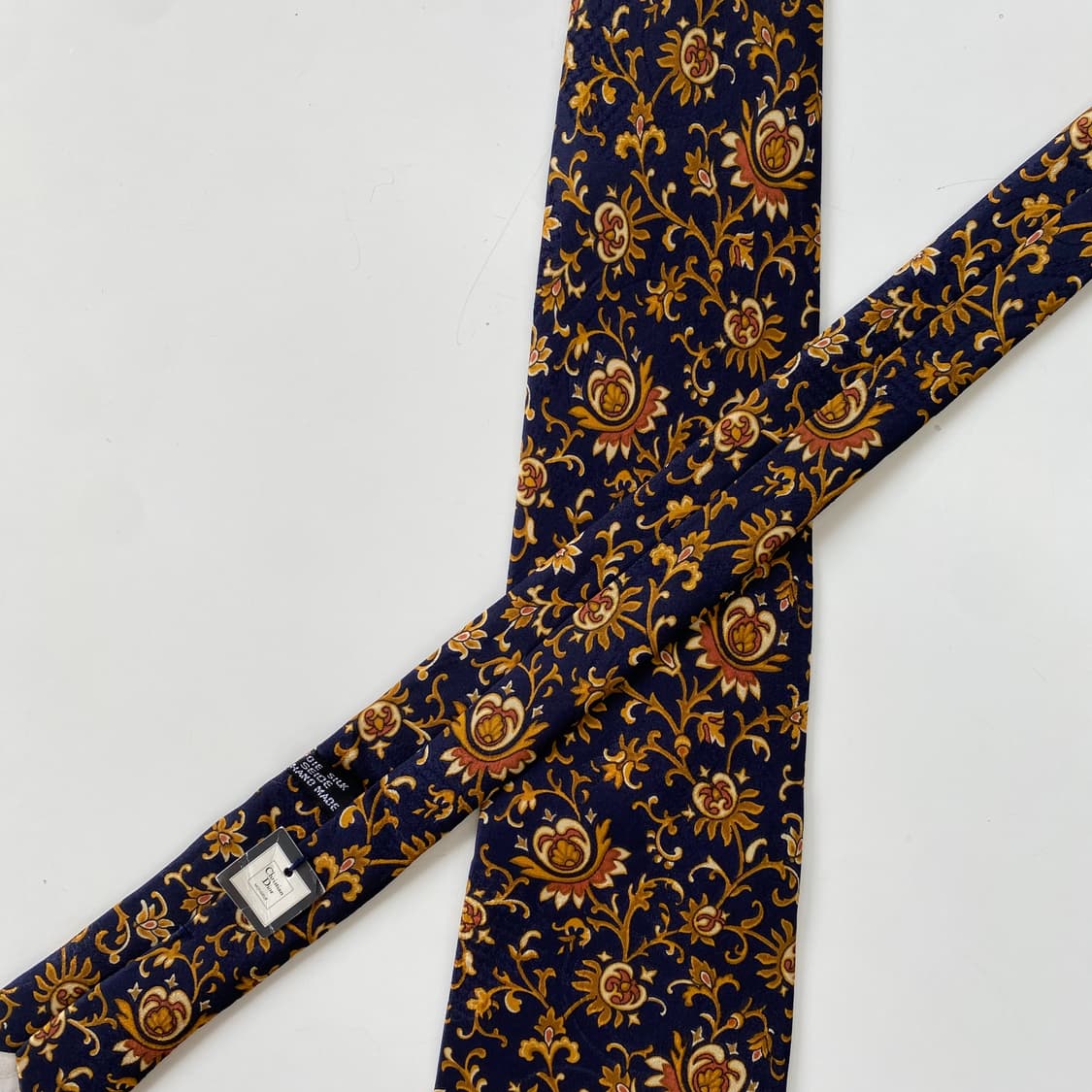 택달린 미사용품 크리스찬 디올(Dior) 정품 명품넥타이 상품이미지4