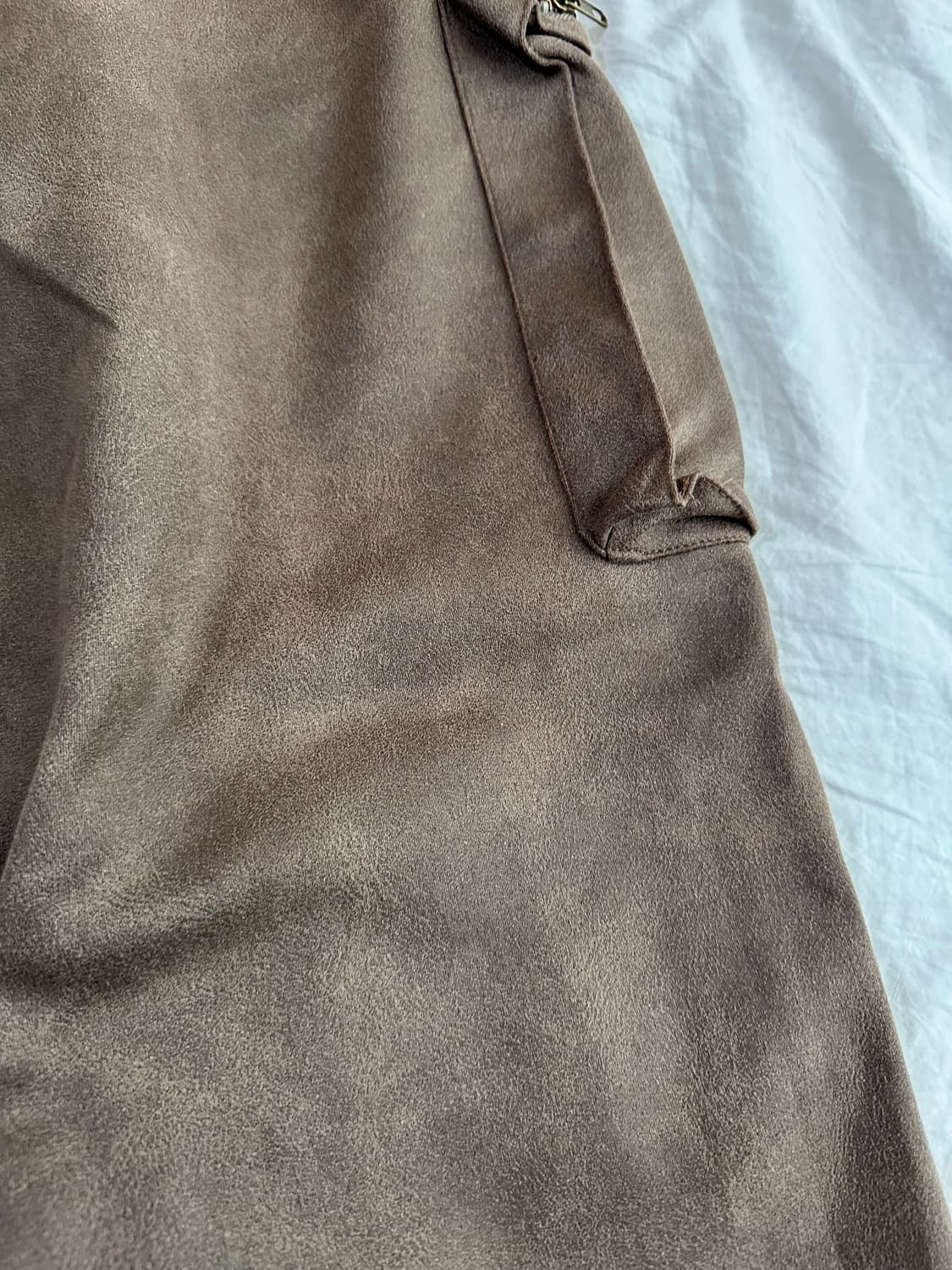 스웨이드 카고팬츠 상품이미지3