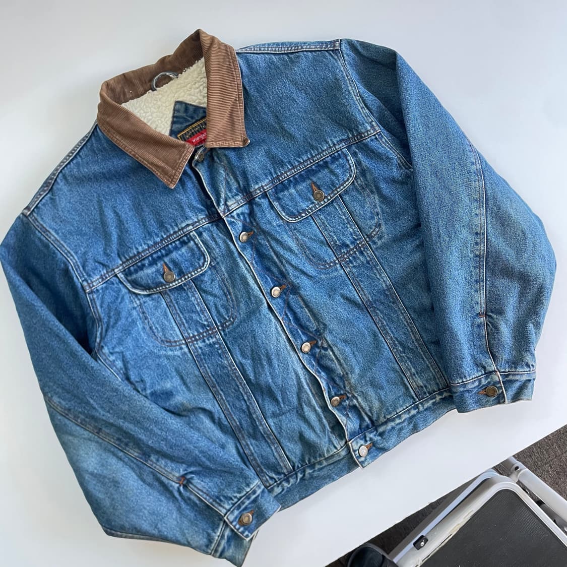 Wrangler  랭글러 쉐르파 데님 자켓 상품이미지3