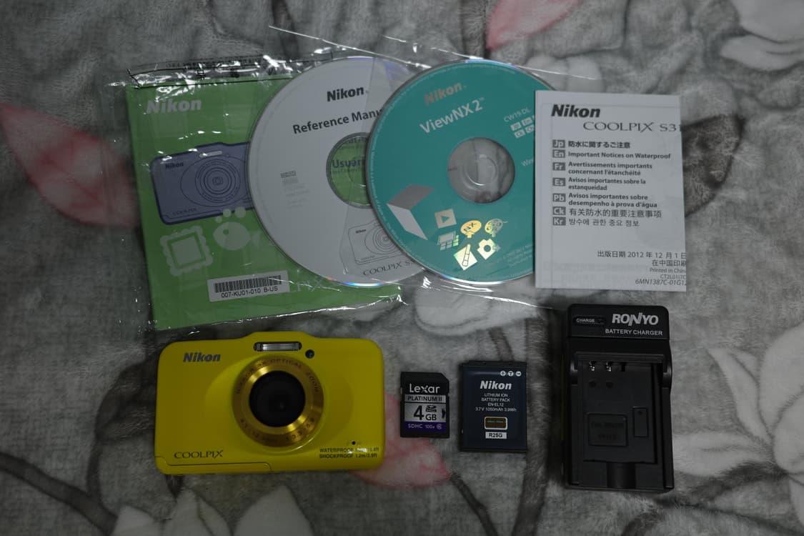 니콘 쿨픽스 S31 Nikon Coolpix 방수 디카 옐로우 상품이미지7