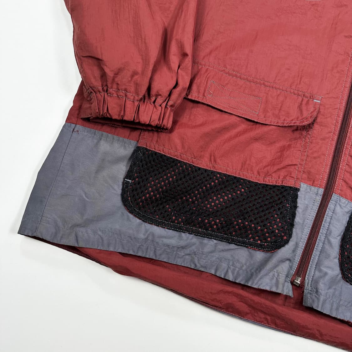 90s 나이키 acg 올드스쿨 오버핏 메쉬 우븐 자켓 XL 상품이미지5