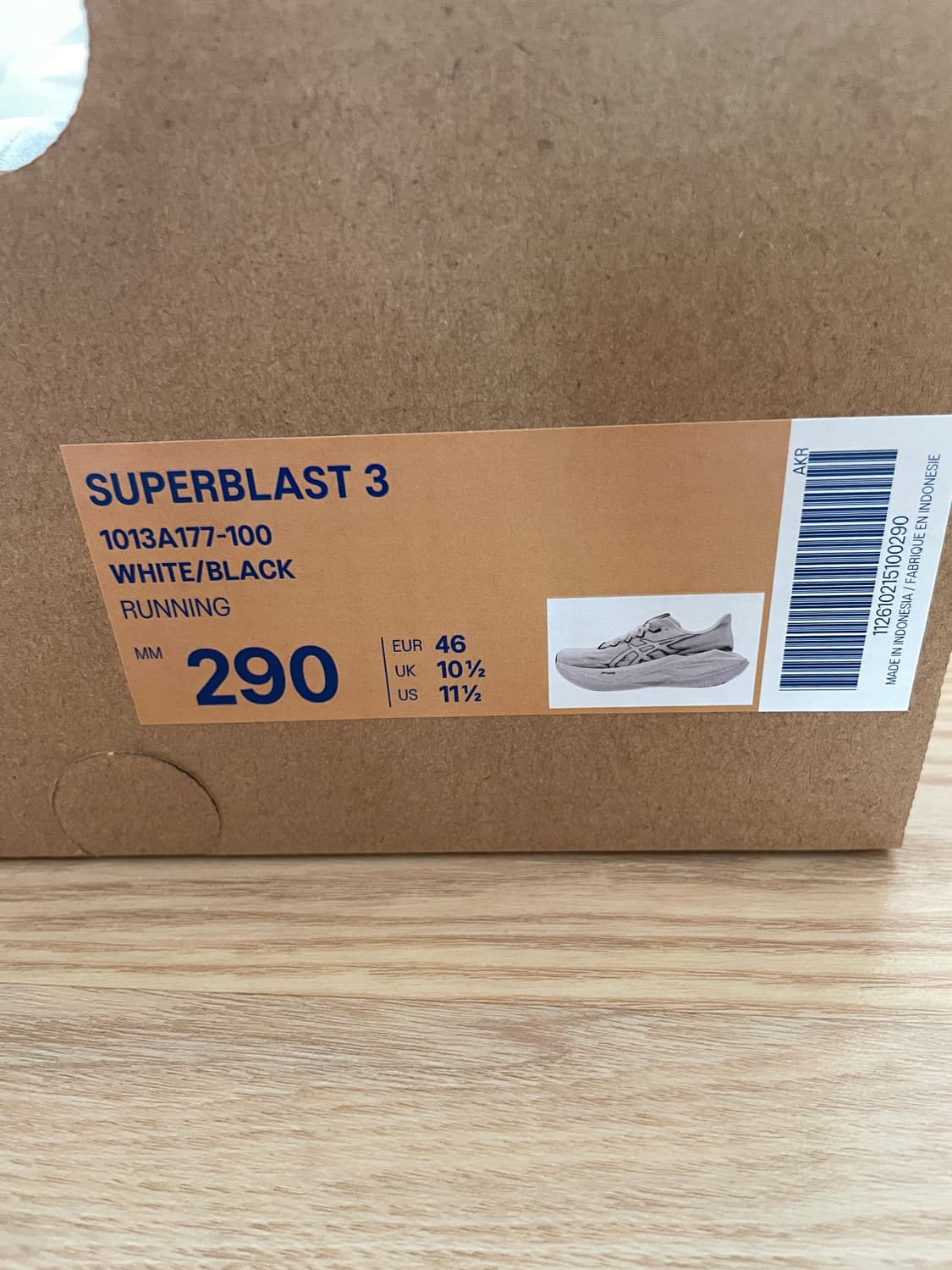 [290] 아식스 슈퍼블라스트3 화이트 상품이미지2