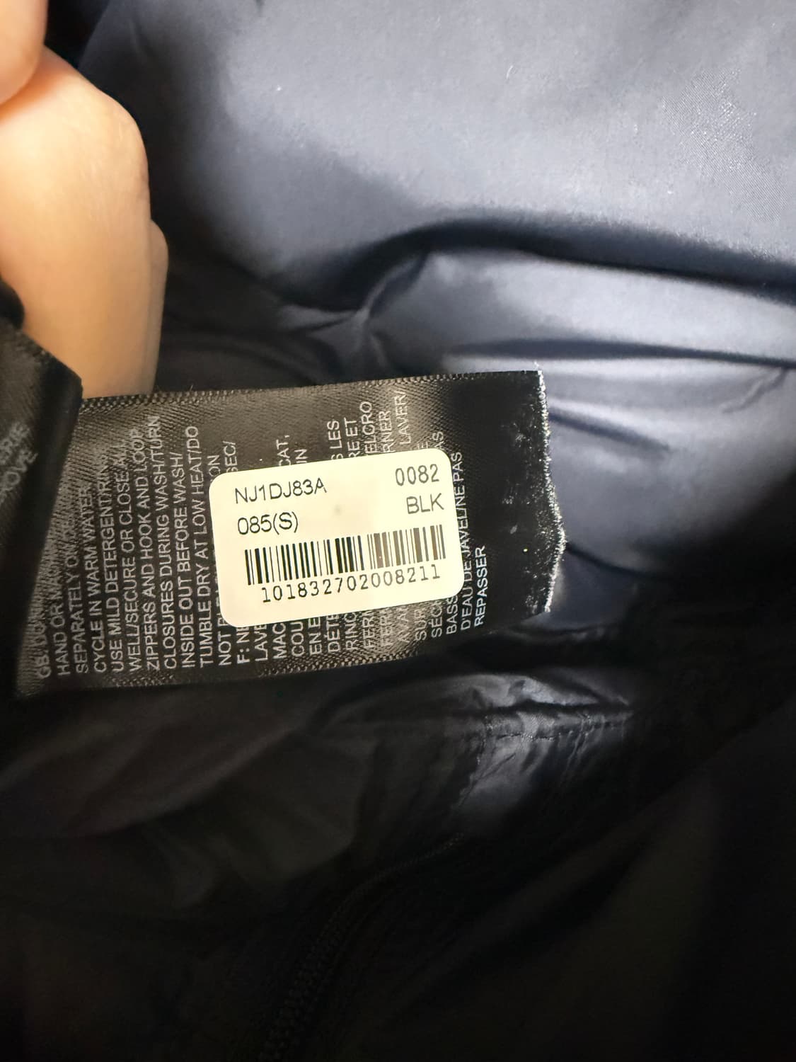 (XS) 노스페이스 여성 눕시 패딩 블랙 상품이미지8