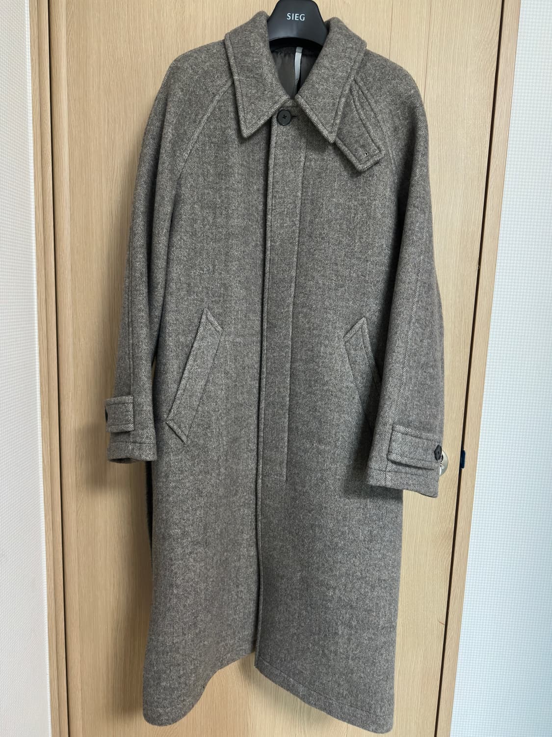 노이어 발마칸 해링본 코트  상품이미지1